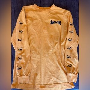 Santa Cruz yellow long sleeve